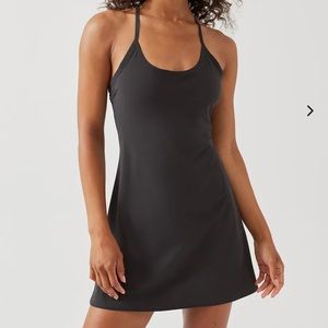 Outdoor voices exercise dress - black